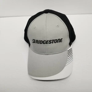 Bridgestone Tires Adjustable Strapback Hat, Black & Gray, New - Picture 1 of 5