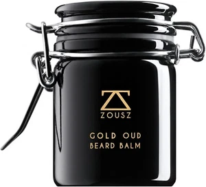 ZOUSZ Gold Oud Premium Beard Balm Hypnotic Earthy Oud Scented Skincare Natural