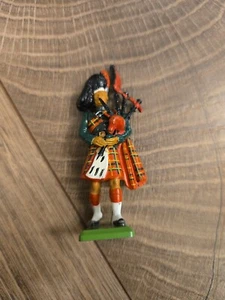 Británicos Guardias Escoceses Regimiento Ceremonial Gaitero Metal Juguete Soldado - Imagen 1 de 21
