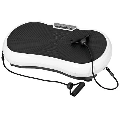 Vibration Plate Exercise Machine Home Training Equipment Workout Vibration White - Image 1 of 4