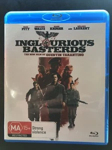 Inglourious Basterds Blu-ray Quentin Tarantino Film Brad Pitt, Christoph Waltz - Picture 1 of 2
