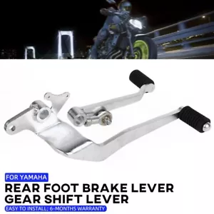 Gear Shift Lever Rear Foot Brake Pedal For YAMAHA MT-07 Tracer 7/700/GT XSR700 - Picture 1 of 24