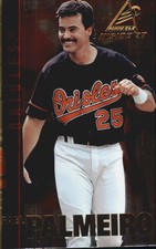 1997 Pinnacle Inside Club Edition Orioles Baseball Card #17 Rafael Palmeiro