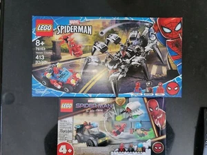 Lego Lot of 2 Marvel Spider-Man No Way Home 76184 + 76163 - Picture 1 of 9