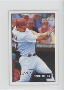 2005 Bowman Heritage Mini Scott Rolen #10 HOF