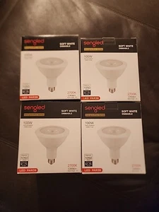 LOT OF 4 SENGLED LED PAR38 100W SOFT WHITE DIMMABLE DESIGNER PRO SERIES - Picture 1 of 2