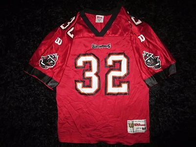 Camiseta Eric Rhett #32 Tampa Bay Buccaneers Wilson NFL Juvenil M 10-12 Florida Foto 1 de 4