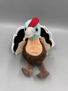 9” Turkey Plush Petting Zoo Soft Stuffed Animal Bird - Picture 1 of 9