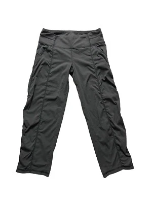 Leggings Lucy Mujer Talla Pequeña Gris Recortados Atléticos Ajustados Elastizados 28x22 Foto 1 de 4