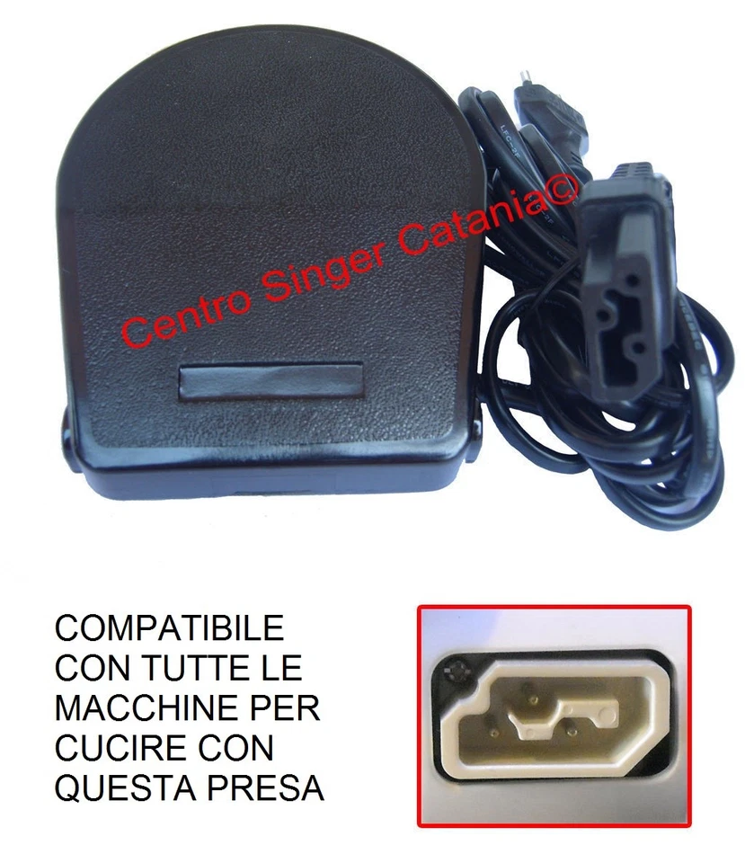 Reostato Pedale Macchina da per Cucire Toyota Juki Seiko Singer Pfaff Necchi (C) - Image 1 of 1