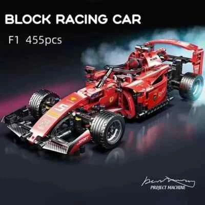 Technic Ferrari Formula 1 Car 455  PCS Building Blocks 2022 F1 Race Car Set - Image 1 of 4