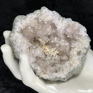 Geoda 3-1/2” Cuarzo Natural Racimo Cristal Calcita Mineral Espécimen - Imagen 1 de 5