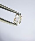 TINY NATURAL DIAMOND RUSTIC DIAMOND INTENSE BROWN OVAL FULL CUT 0.08TCW SI1