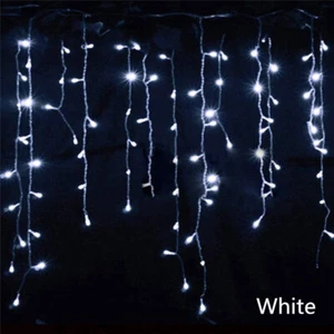 13~80ft LED Icicle Lights Fairy String Curtain Lights Christmas Xmas Party Decor - Picture 1 of 17