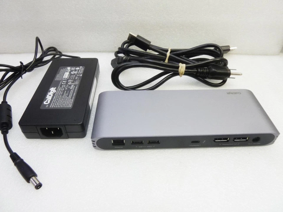 CalDigit USB-C Pro Dock Docking Station - Gray | USBCProDock-US07-SG-AMZ | + PSU - Image 1 of 1