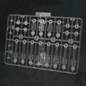 4x Clear Action Figure Base Stand Holder Kit For Bandai HG RG SD Gundam Model - Picture 1 of 8