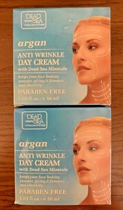 Dead Sea Collection Argan Anti Wrinkle Day Cream Dead Sea Minerals 1.69 Oz - Picture 1 of 8