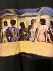 PINK FLOYD 2 XL BLACK T-SHIRT! RARE AND USED VINTAGE WITH GIRLS!!!! COOL!