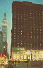 Postcard The Statler Hilton Madison Square Garden New York City