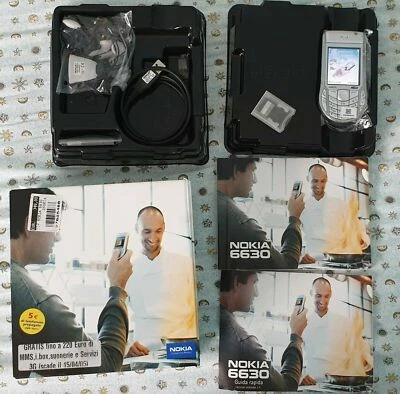Nokia 6630 Music Edition Unico Batteria Originale Accessori Originali Rarissimo - Immagine 1 di 4