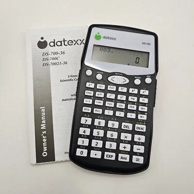 Scientific Calculator DS-700 Datexx RoHS Compliant New Open - Image 1 of 4