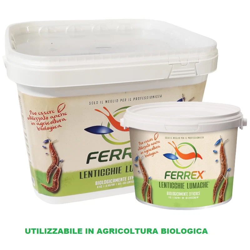 FERREX ESCA BIOLOGICA GRANULARE LUMACHICIDA PRONTA ALL'USO 1 KG