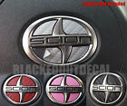 (05-2010) Scion TC / XB Carbon Fiber Steering wheel Emblem Decal vinyl sticker 