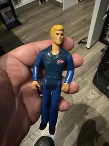 Tonka Truck Blond Man With Moveable Arms And Legs - Blue Uniform - Picture 1 of 1
