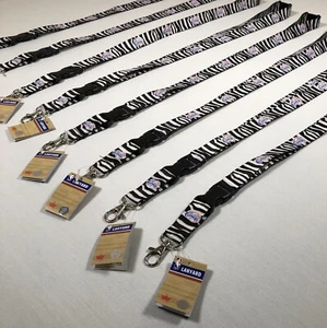 Los Angeles Clippers Lanyard Womens Zebra Print NBA - Picture 1 of 5