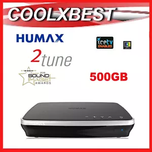 RFB HUMAX HDR-3000T 500GB HDD TWIN HD TUNER QUAD PVR RECORDER ICE TV - Picture 1 of 12