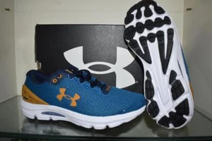Under Armour Hombres UA Charged Gemini Zapatos para Correr 3026501 402 Azul Nuevo en Caja - Imagen 1 de 3