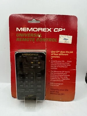 Vintage Memorex CP Universal Remote Control - in packaging. - Image 1 of 4