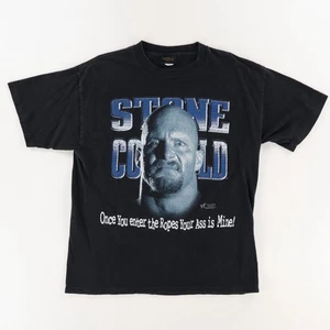 Vintage Changes Stone Cold Steve Austin WWF T-Shirt Schwarz Herren L - Bild 1 von 7