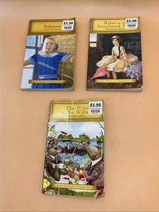 Junior Classics For Young Readers Book Lot Of 3 Pollyanna The Wind In The Willow - Picture 1 of 22