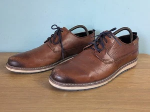 Pikolinos Berna Men's Uk 11 Eu 45 Brown Leather Lace Up Casual Derby Shoes - Picture 1 of 16