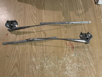 Vintage 1953 1954 Dodge Plymouth Conjuntos de Limpadores PAR com Acabamento! Royal Custom - Imagem 1 de 4