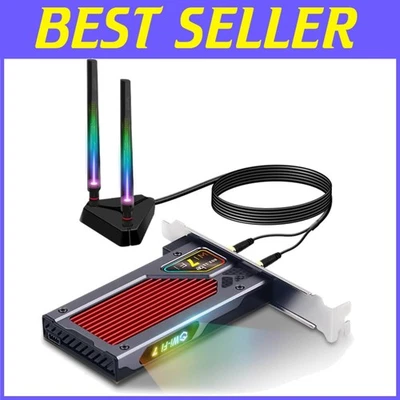 Fenvi PCI-E WiFi 7 & Bluetooth 5.4 Adapter - Revolutionary Tri-Band Connectivity - Image 1 of 4