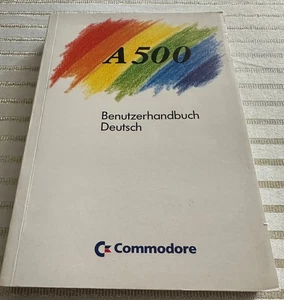Un Manual De Usuario De 500 / Alemán, Commodore "37" - Imagen 1 de 4