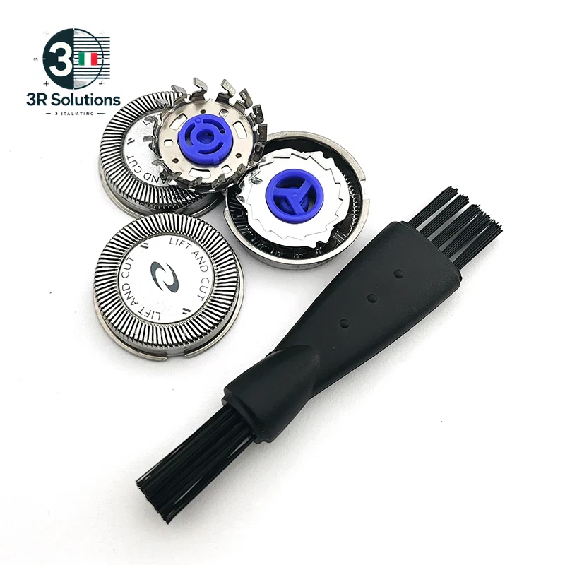 3 Pz HQ3 HQ4 Testina Di Ricambio Lama Di Rasoio per Philips Rasoio HQ56 HQ55 HQ4 - Immagine 1 di 4