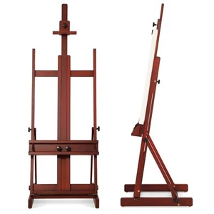 Large H-Frame Easel 53"-91 "H, Hold Canvas up to 78", Premium Beech Wood Ease... - Picture 1 of 6
