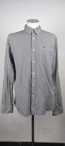 TOMMY HILFIGER SLIM FIT CAMICIA UOMO COTONE TGXL MAN CASUAL VINTAGE COTTON SHIRT - Picture 1 of 9