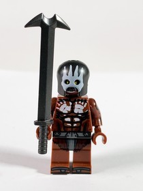 Lego Lord Of The Rings LOTR Uruk Hai LOR007 9474 9471 Helmet Sword