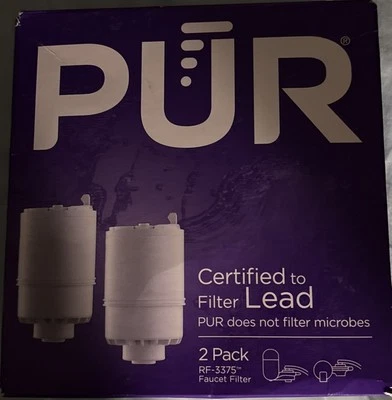 PUR Faucet Mount Certified to Filter Lead - 2 Filters (BRAND NEW FACTORY SEALED) - Image 1 of 4