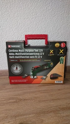 NEU PARKSIDE Akku-Multifunktionswerkzeug PAMFW 12 D4 +Koffer ohne Akku Ladegerät - Bild 1 von 3
