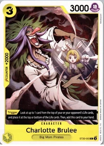 Charlotte Brulee - C - Starter Deck 20: YELLOW Charlotte Katakuri - ST20-003 - N - Picture 1 of 2