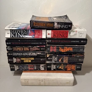 Stephen King Paperback Lot Waste Lands, Dark Tower, Skeleton Crew, Talisman, IT - Picture 1 of 24