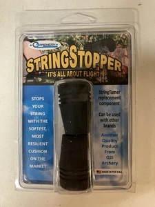 Q2i Bogenschießen Saitenstopper StringTamer Ersatz Gummistopper 2er Pack - Bild 1 von 2