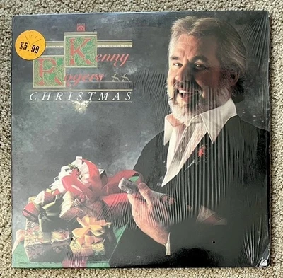 KENNY ROGERS - Christmas LP in SHRINK w/ INNER 1981 Liberty LOO51115 * /nMINT - Image 1 of 4