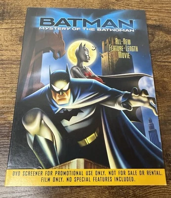 BATMAN MYSTERY OF THE BATWOMAN NEW DVD PROMO SCREENER - Image 1 of 3