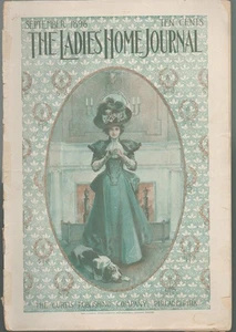 Ladies Home Journal Magazine--feb. 1896-----2 - Picture 1 of 1